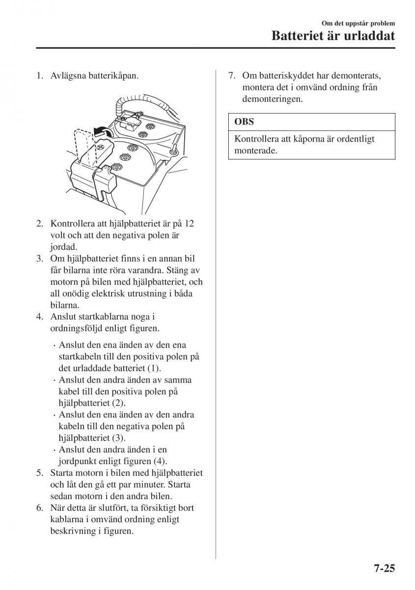 Mazda CX 3 instruktionsbok / page 557