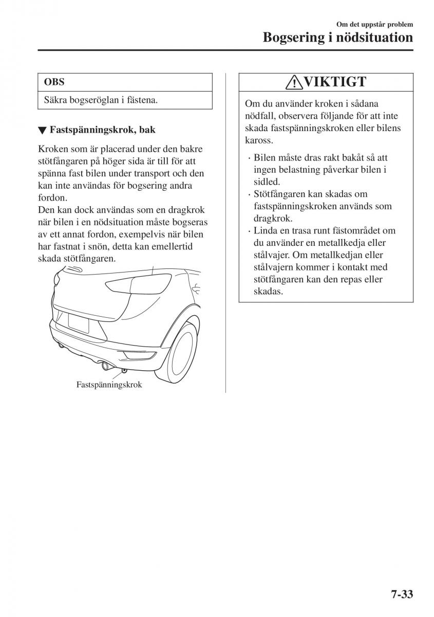 Mazda CX 3 instruktionsbok / page 565