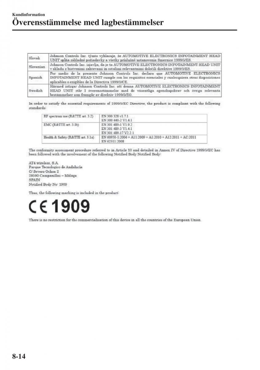 Mazda CX 3 instruktionsbok / page 598