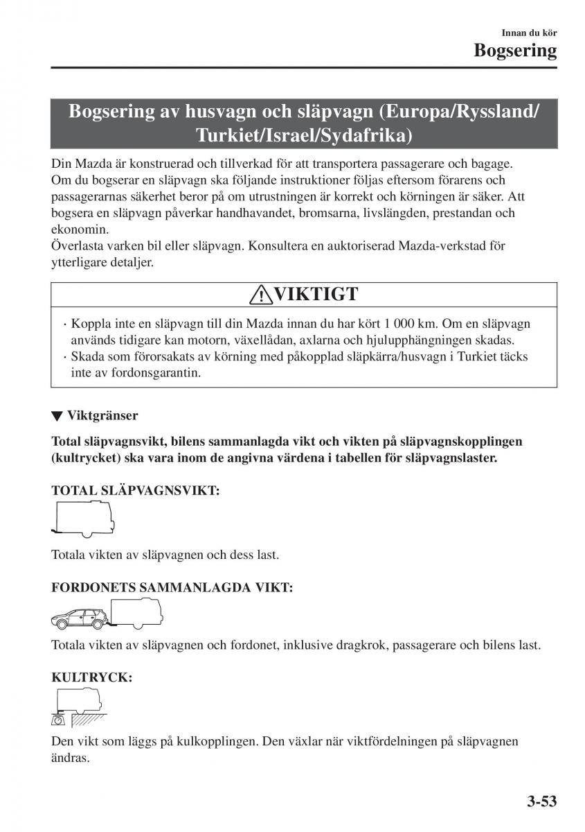 Mazda CX 3 instruktionsbok / page 129