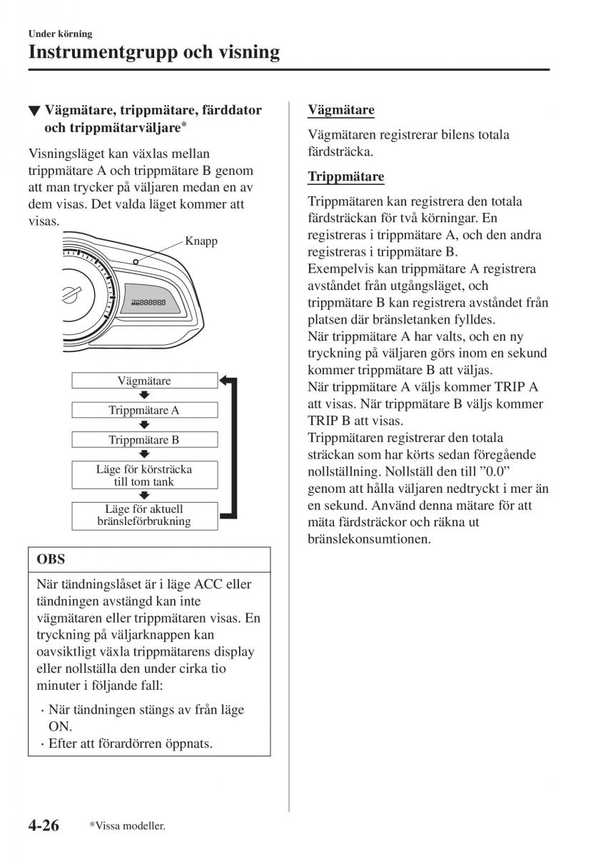 Mazda CX 3 instruktionsbok / page 162