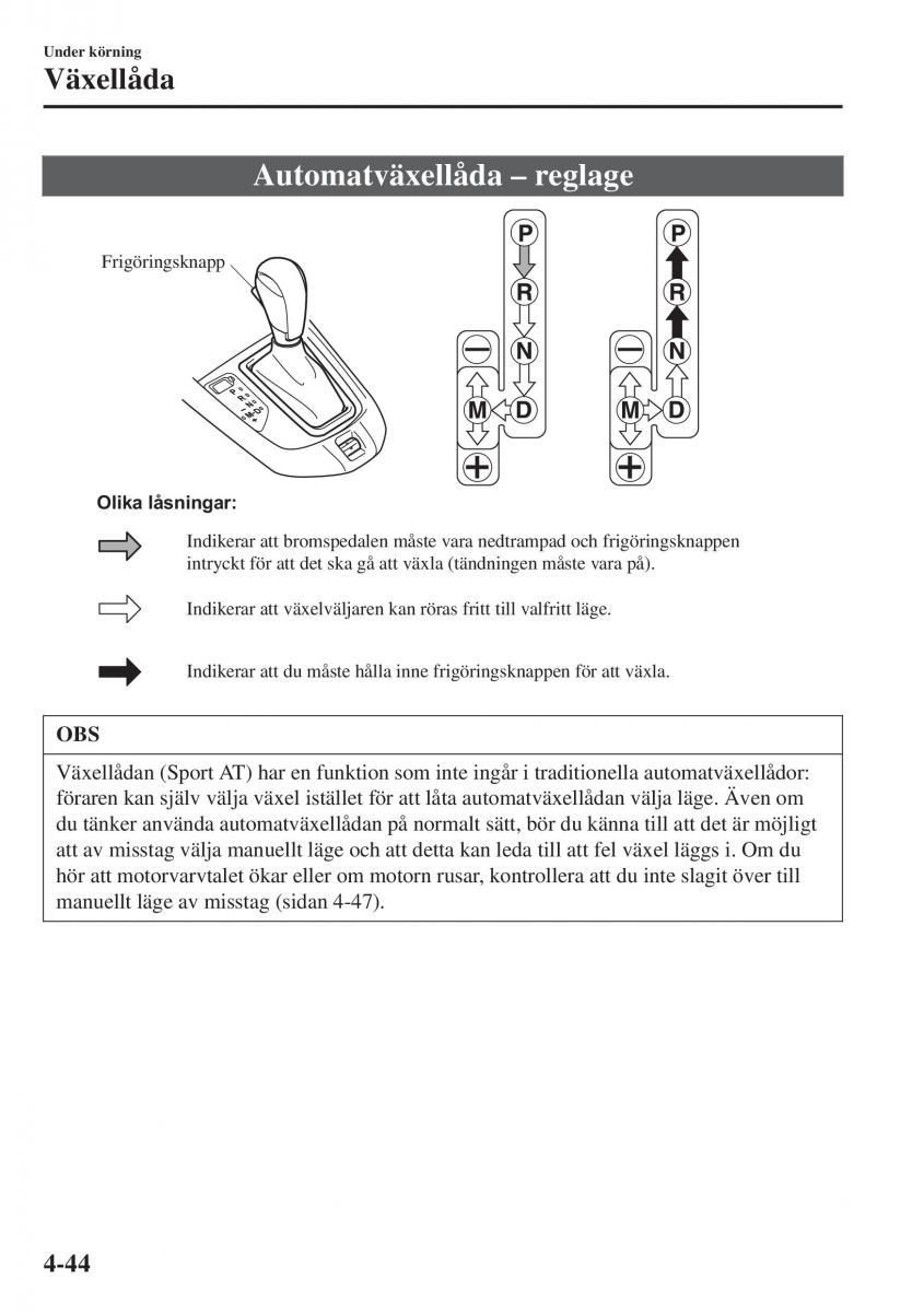 Mazda CX 3 instruktionsbok / page 180