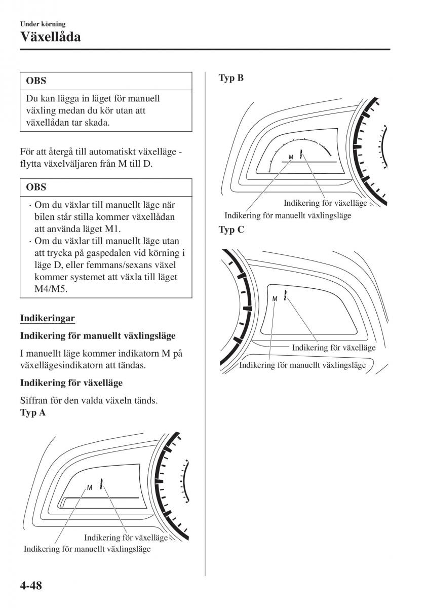 Mazda CX 3 instruktionsbok / page 184