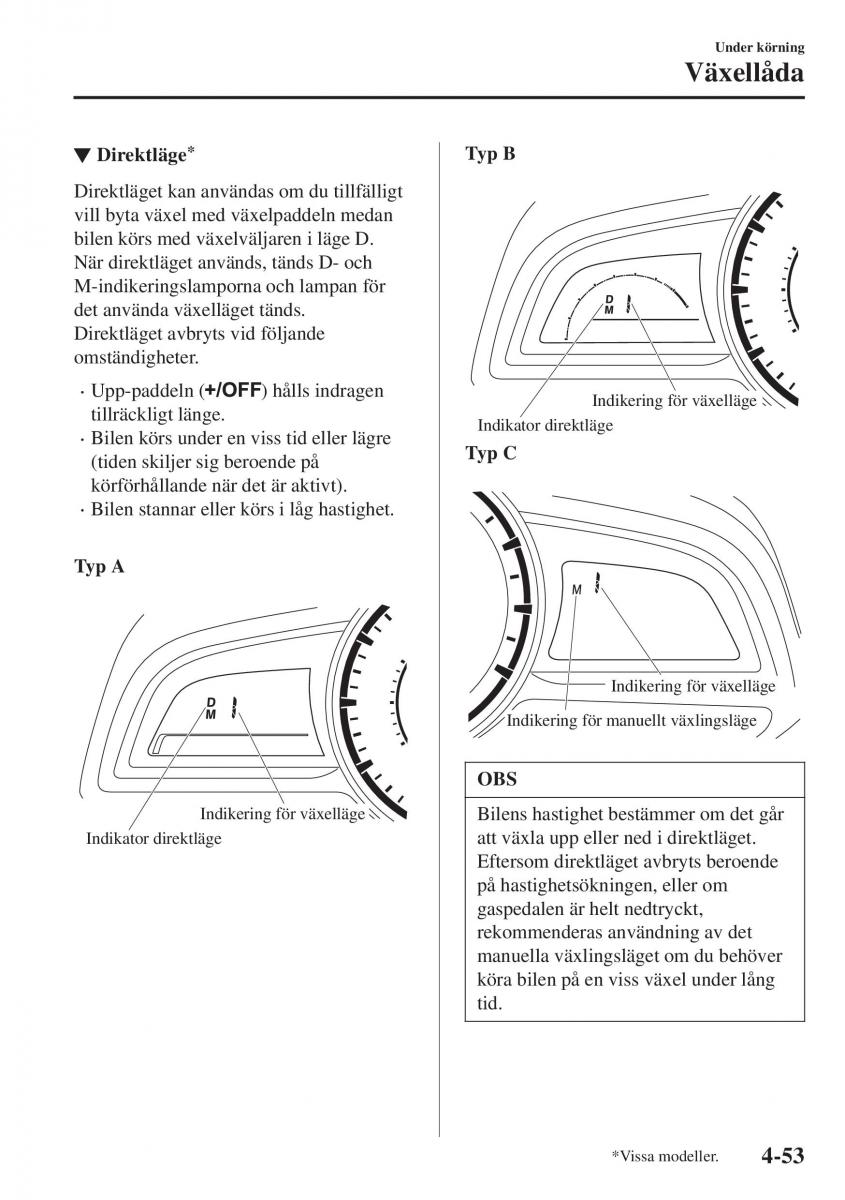 Mazda CX 3 instruktionsbok / page 189