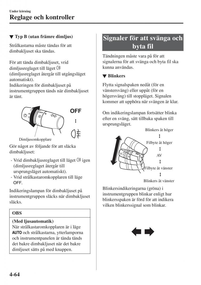 Mazda CX 3 instruktionsbok / page 200