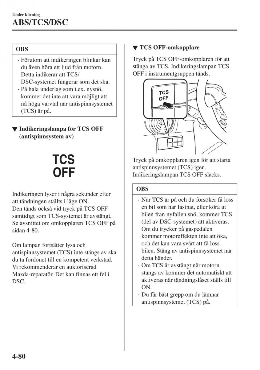 Mazda CX 3 instruktionsbok / page 216