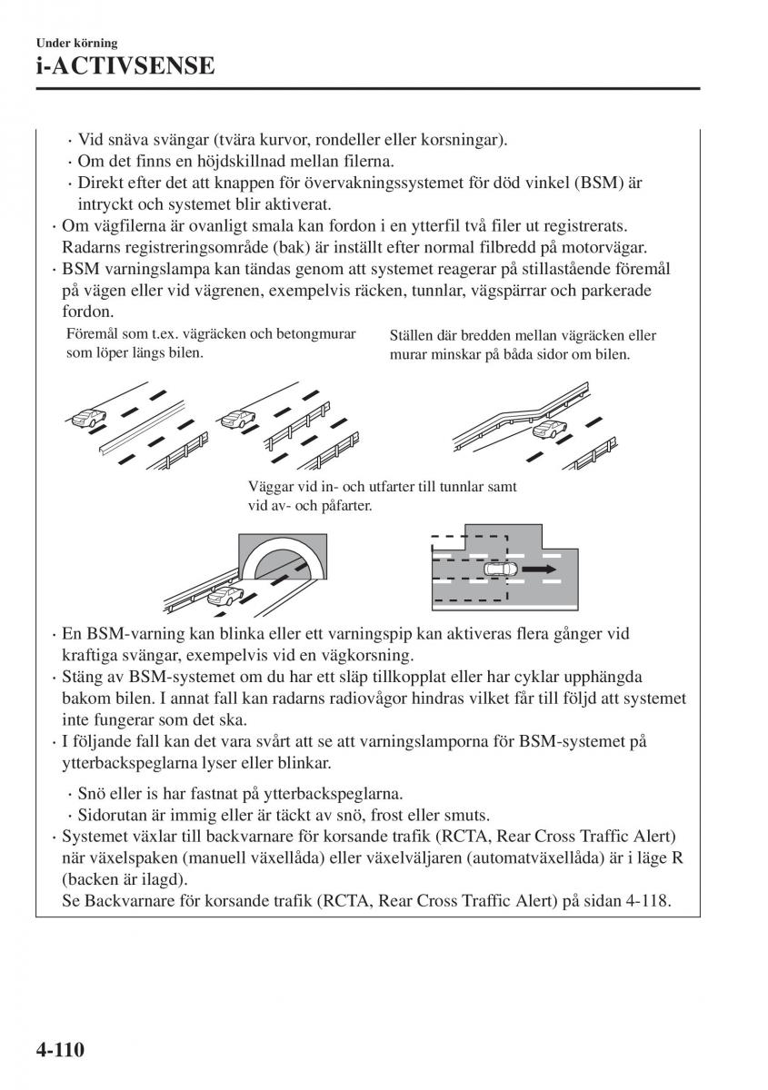 Mazda CX 3 instruktionsbok / page 246