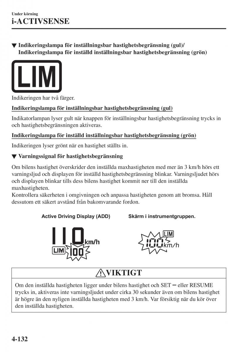 Mazda CX 3 instruktionsbok / page 268