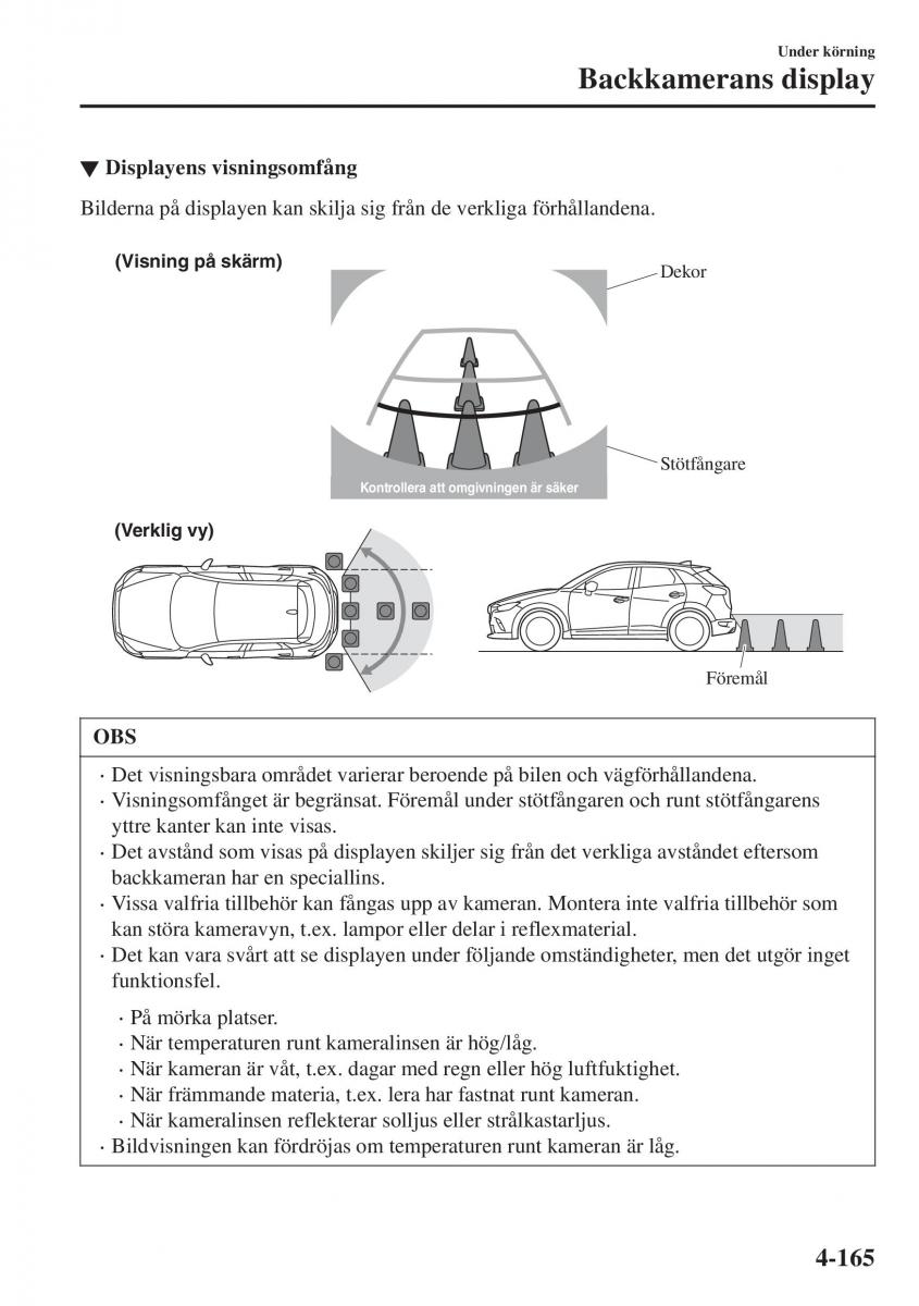 Mazda CX 3 instruktionsbok / page 301