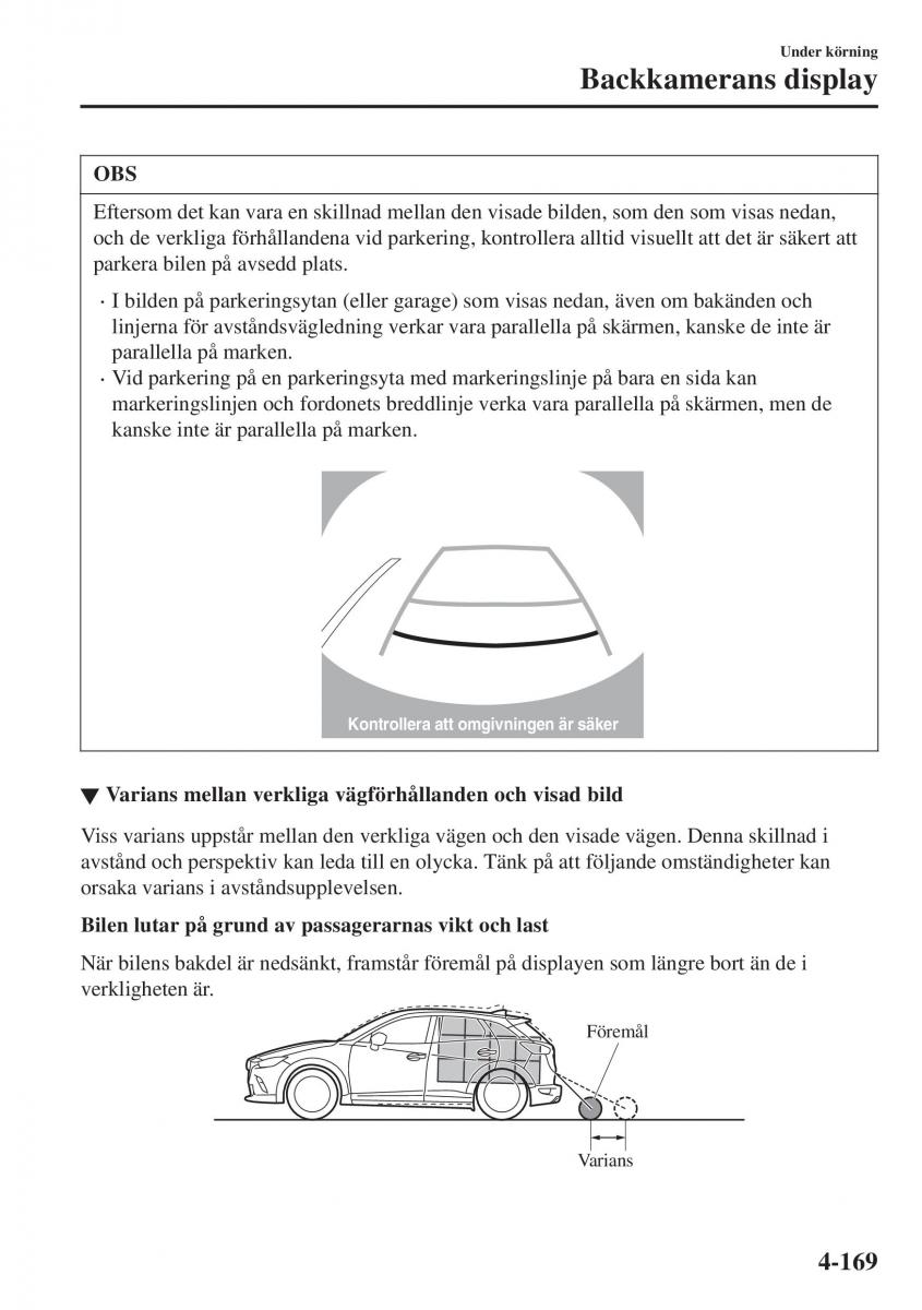 Mazda CX 3 instruktionsbok / page 305