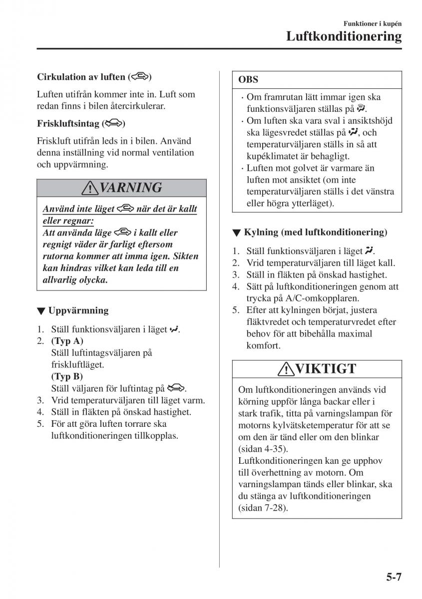 Mazda CX 3 instruktionsbok / page 321