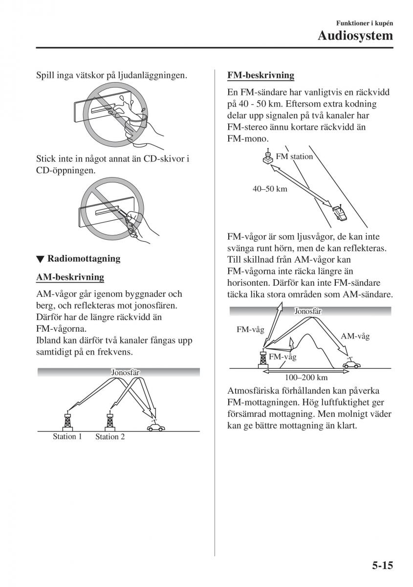 Mazda CX 3 instruktionsbok / page 329