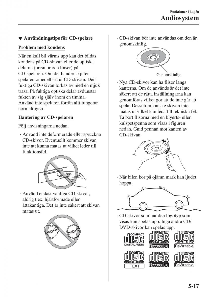 Mazda CX 3 instruktionsbok / page 331