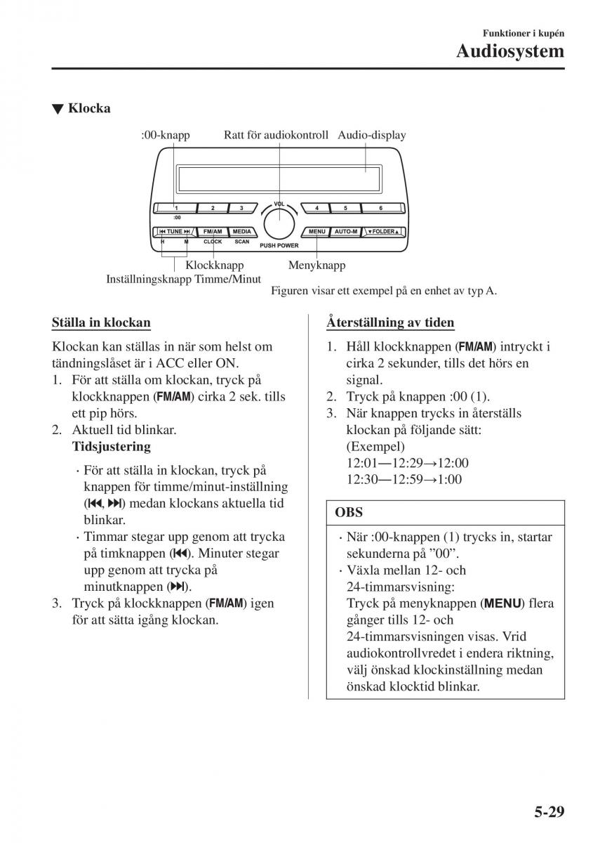 Mazda CX 3 instruktionsbok / page 343