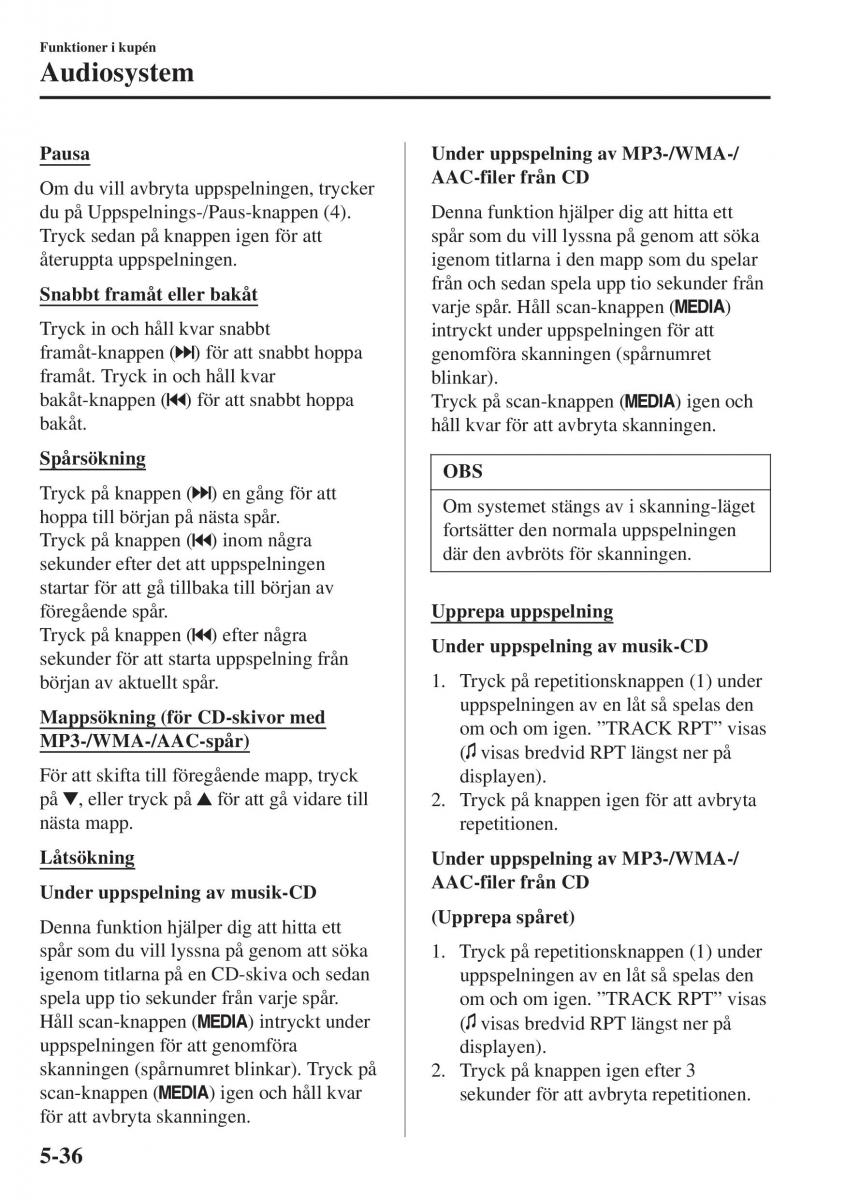 Mazda CX 3 instruktionsbok / page 350