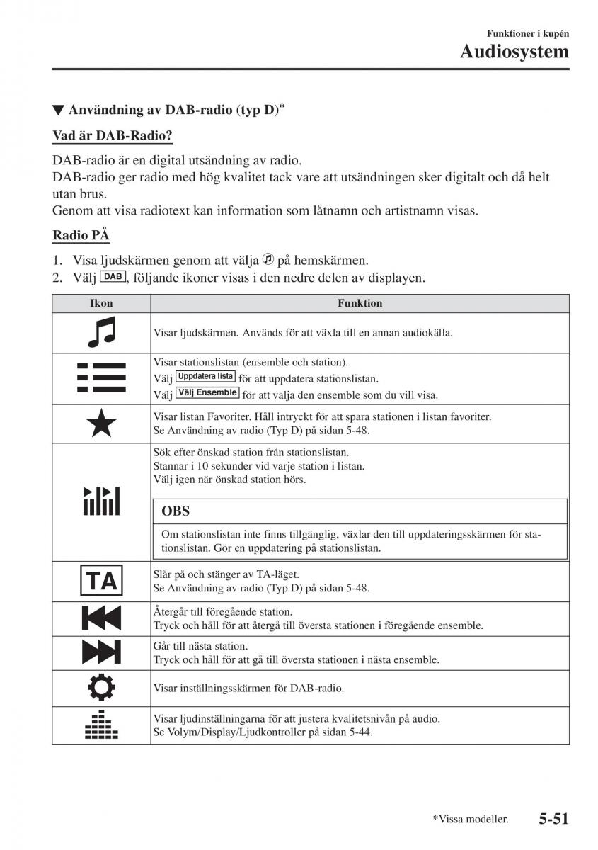 Mazda CX 3 instruktionsbok / page 365