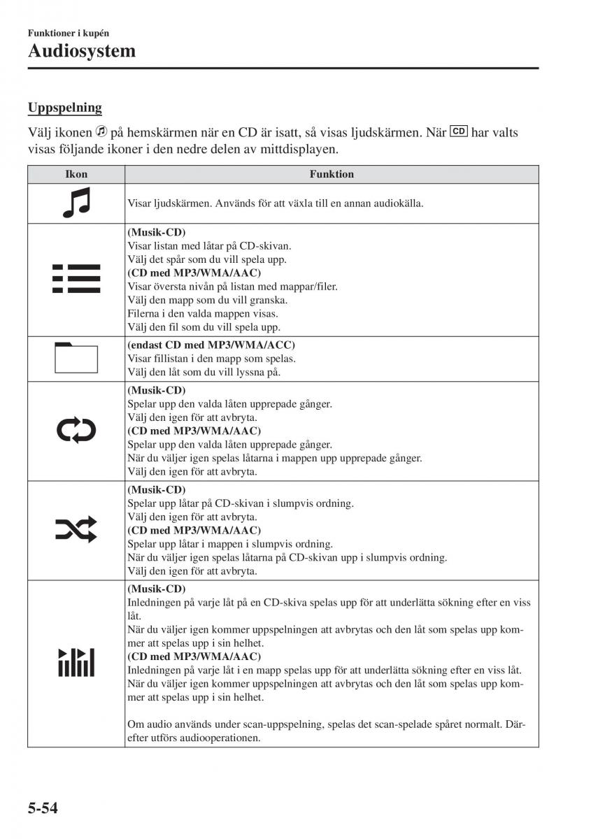 Mazda CX 3 instruktionsbok / page 368