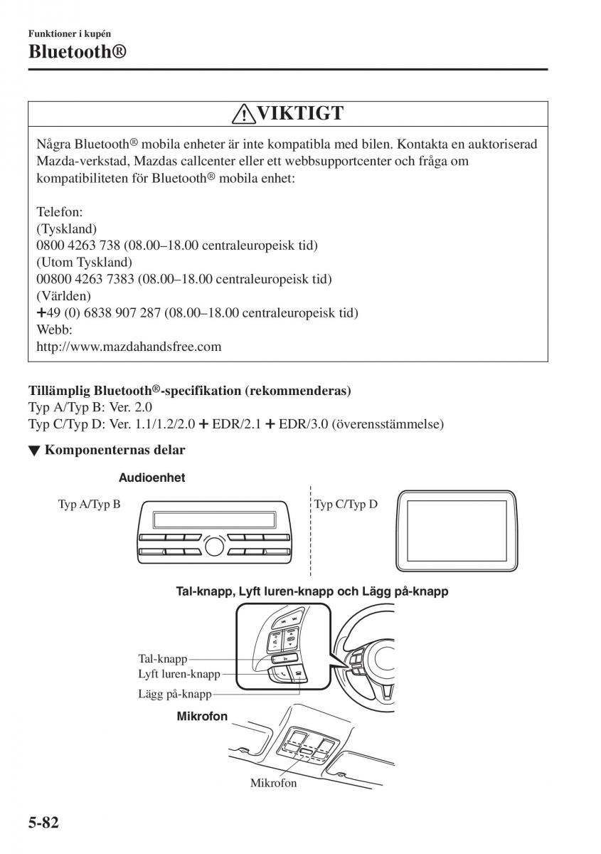 Mazda CX 3 instruktionsbok / page 396