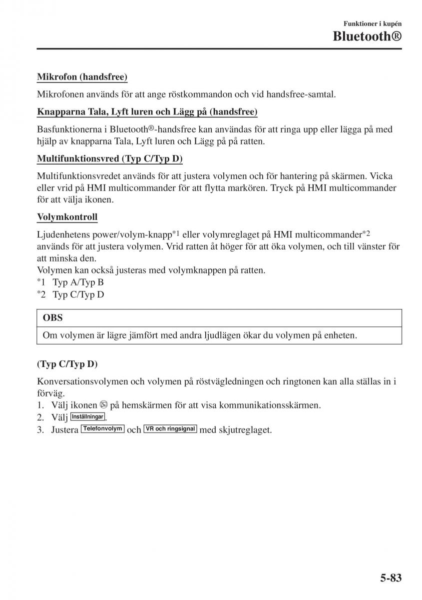 Mazda CX 3 instruktionsbok / page 397