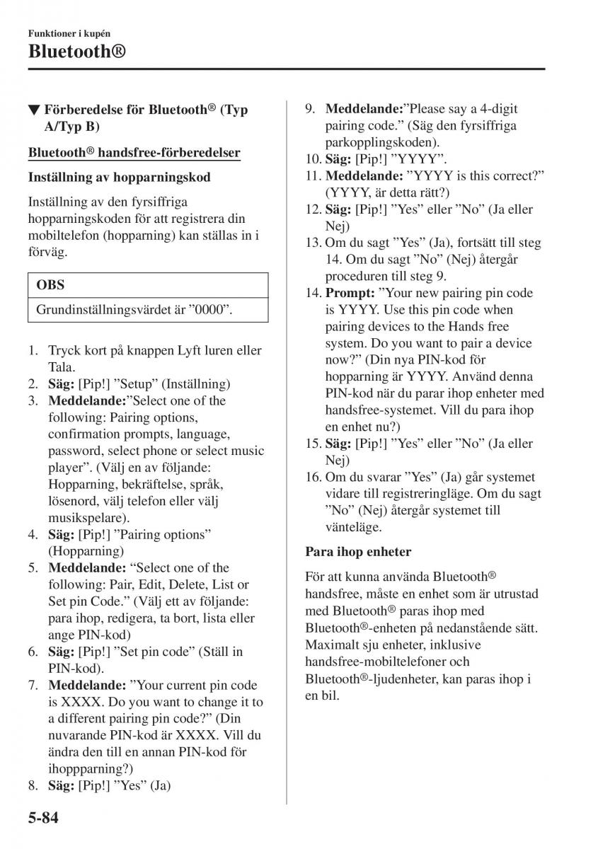 Mazda CX 3 instruktionsbok / page 398