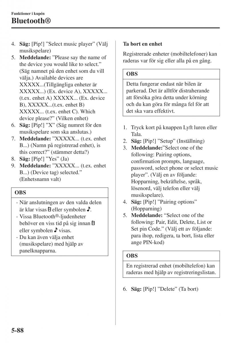 Mazda CX 3 instruktionsbok / page 402