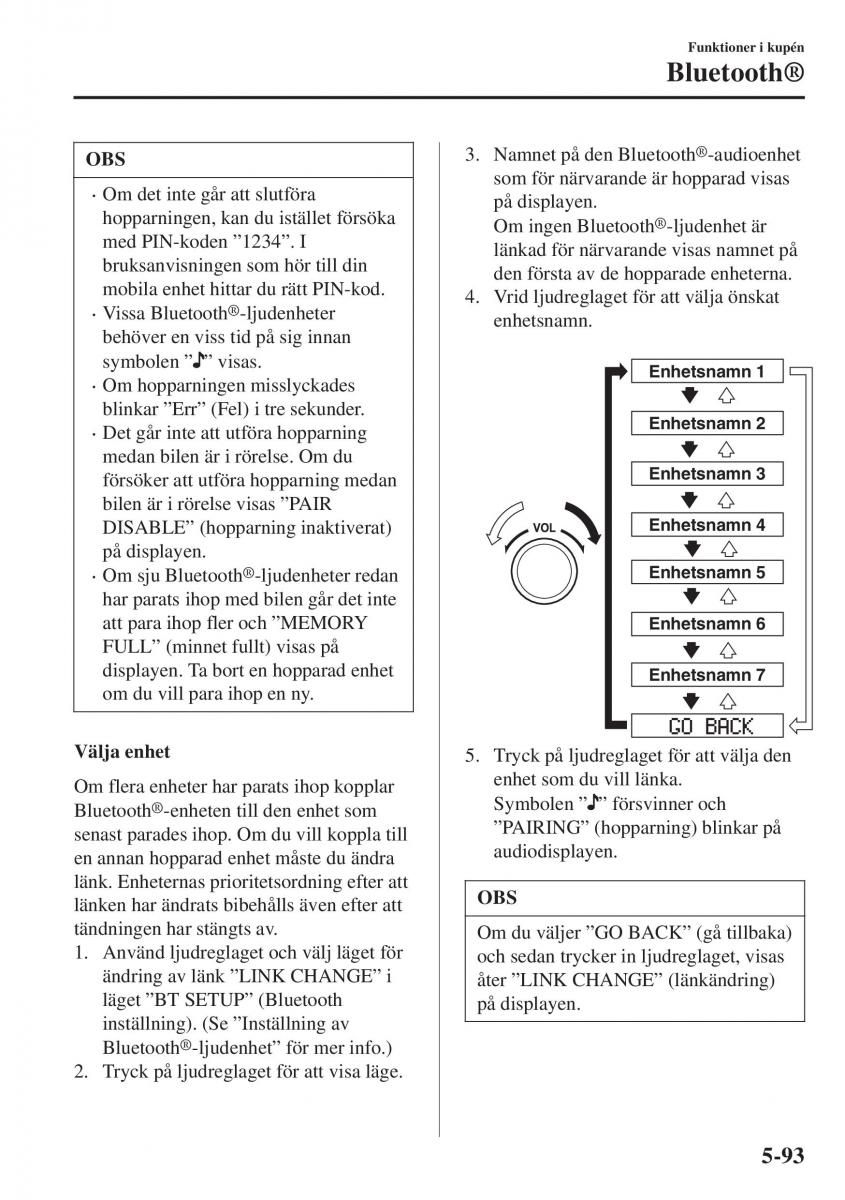 Mazda CX 3 instruktionsbok / page 407