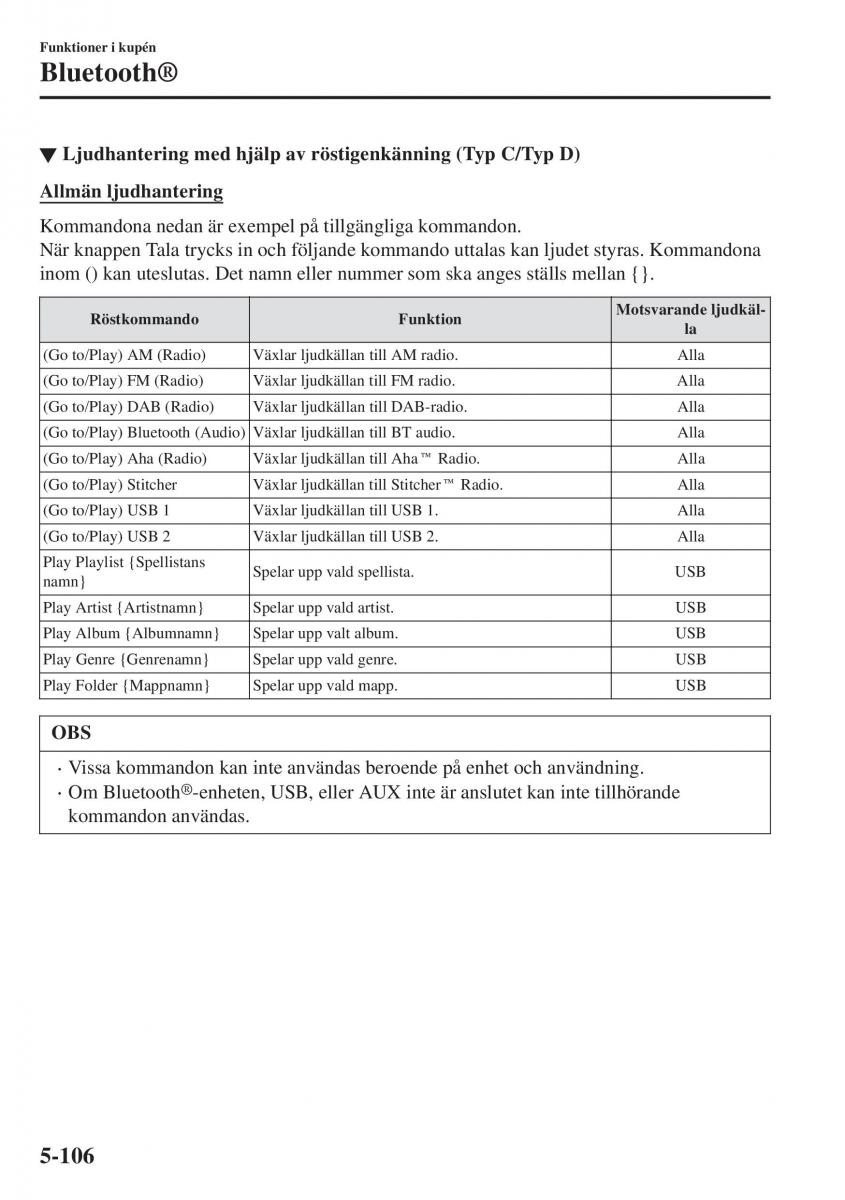 Mazda CX 3 instruktionsbok / page 420