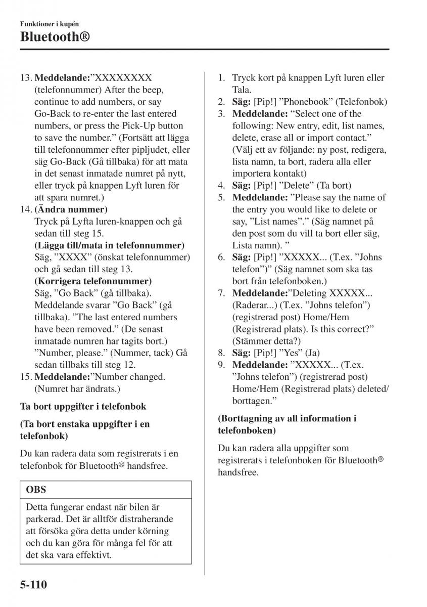 Mazda CX 3 instruktionsbok / page 424