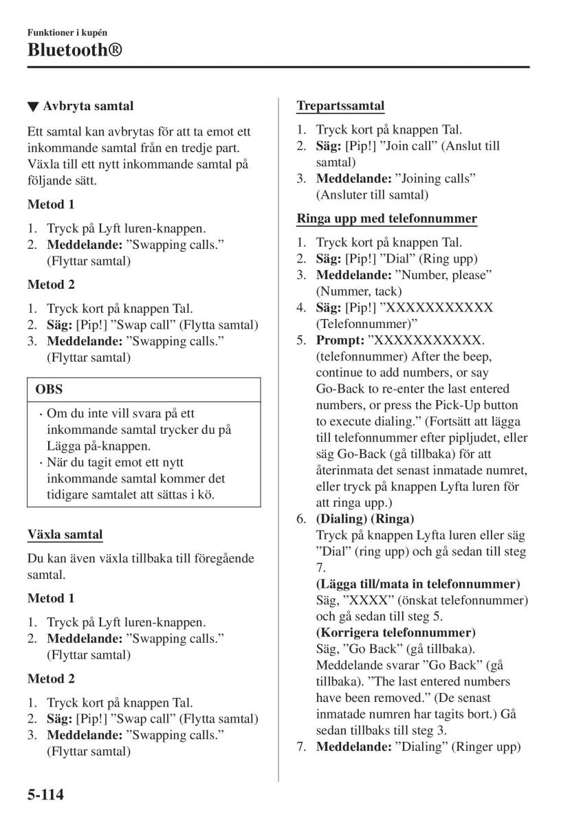 Mazda CX 3 instruktionsbok / page 428