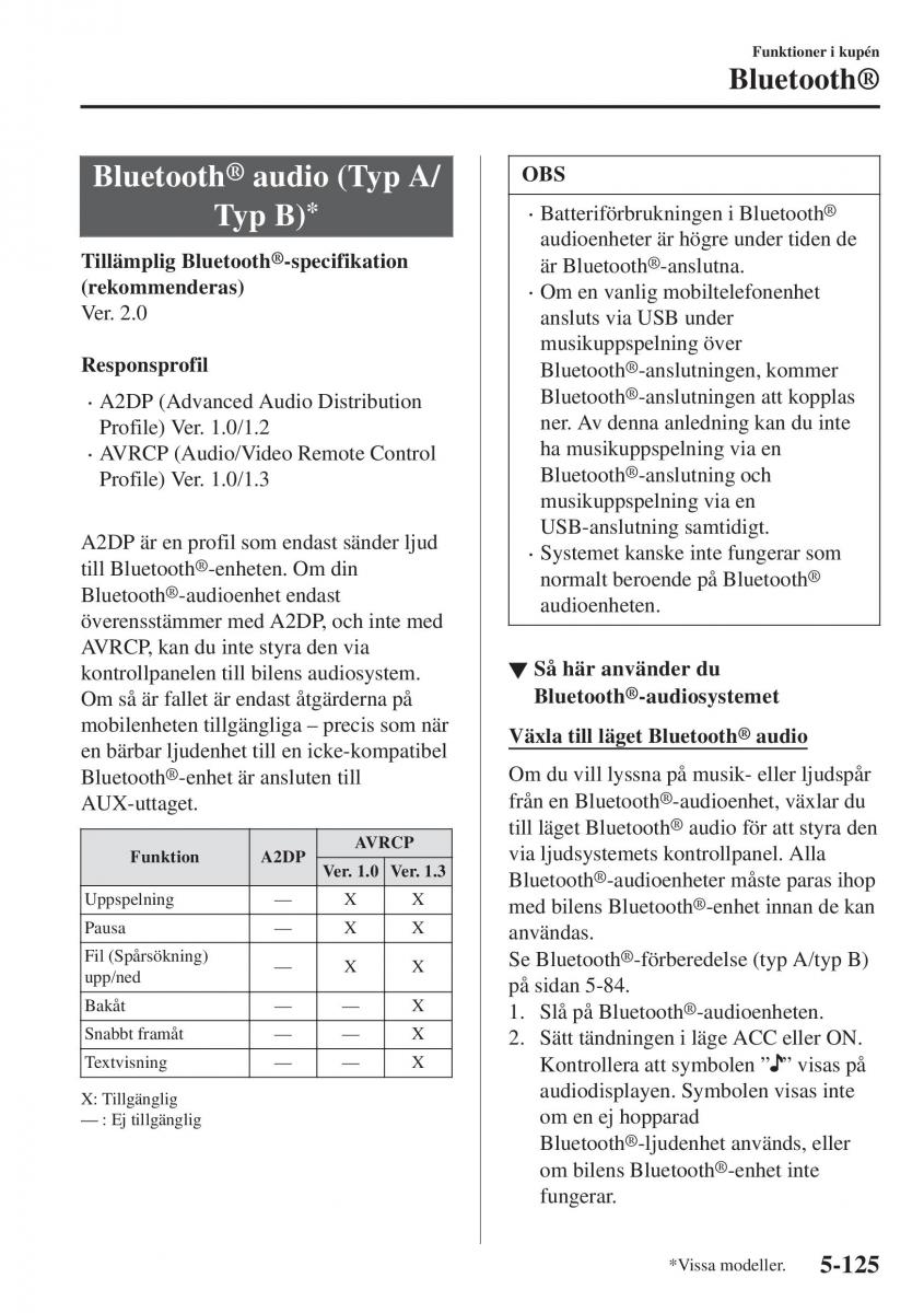 Mazda CX 3 instruktionsbok / page 439