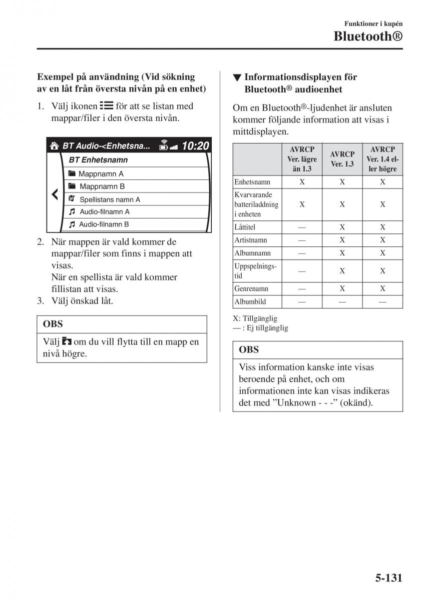 Mazda CX 3 instruktionsbok / page 445