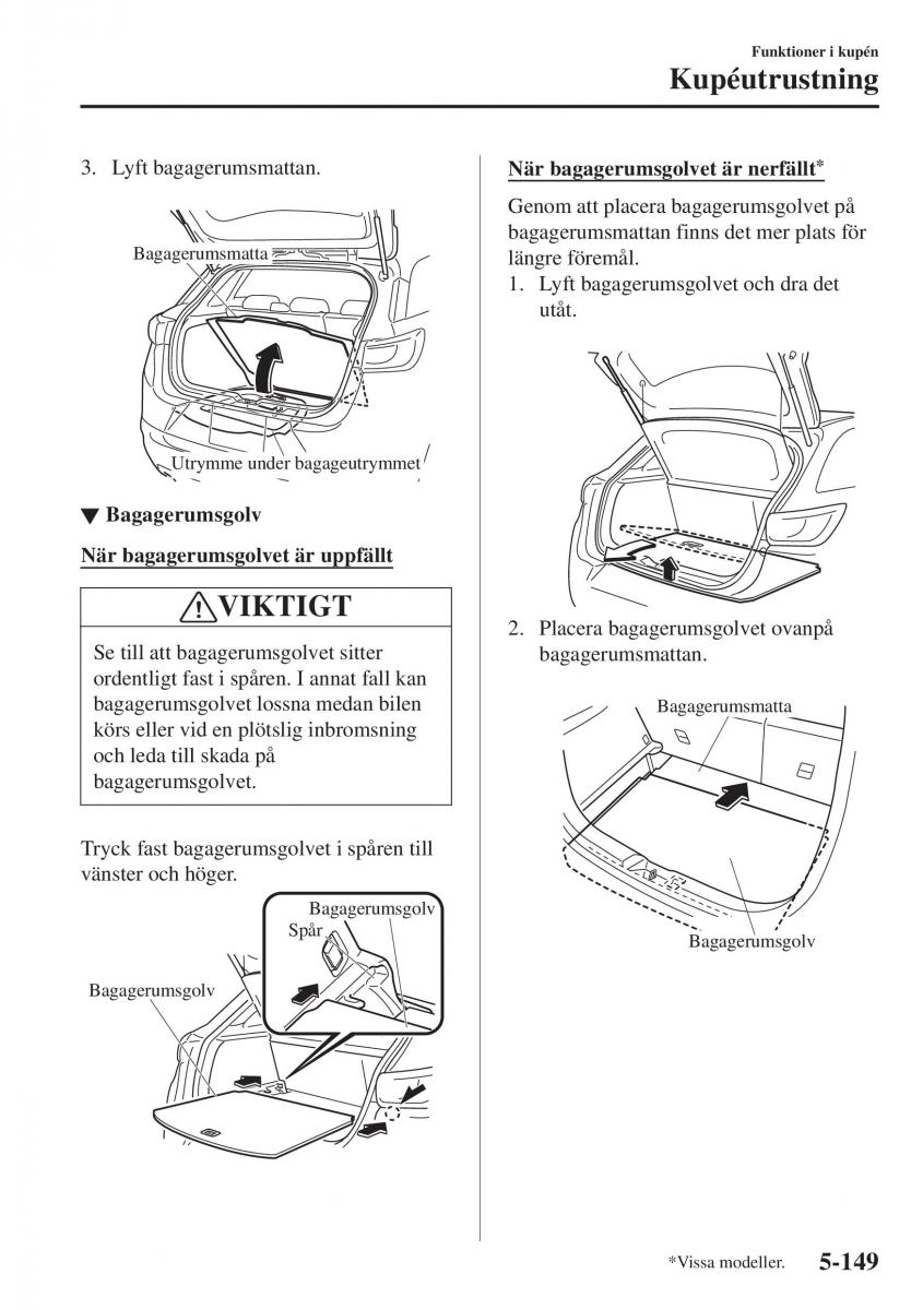 Mazda CX 3 instruktionsbok / page 463