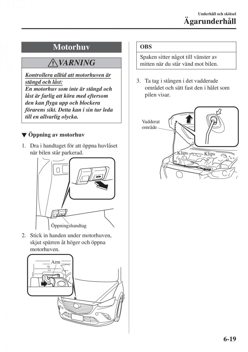 Mazda CX 3 instruktionsbok / page 483