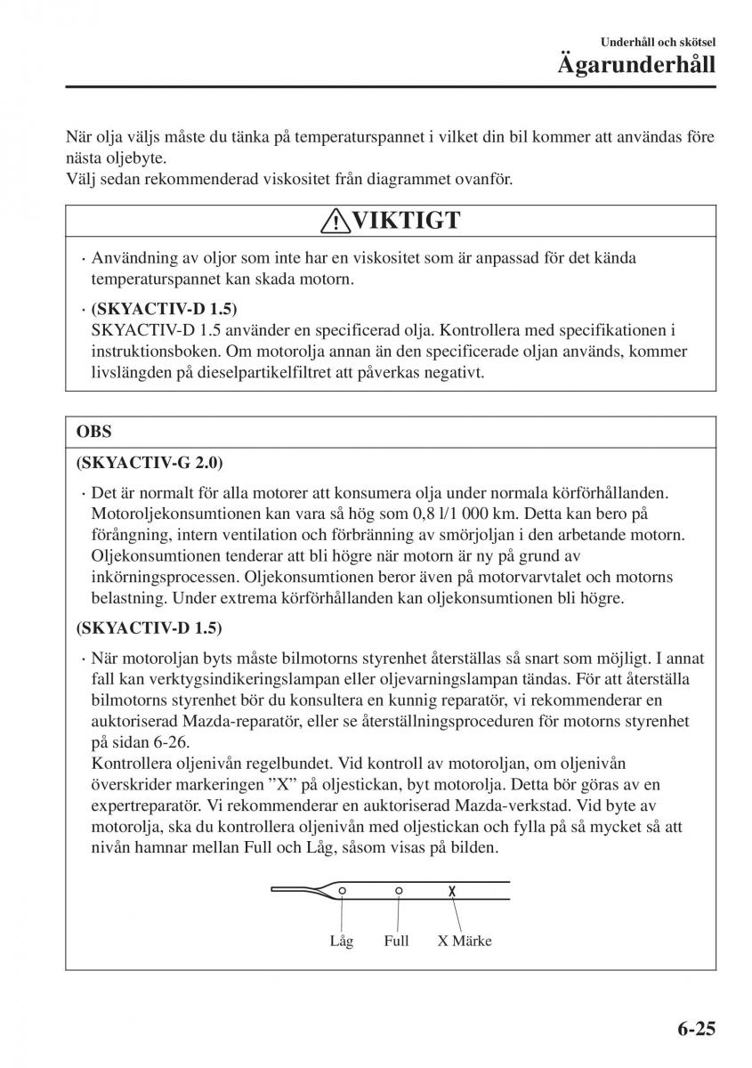 Mazda CX 3 instruktionsbok / page 489