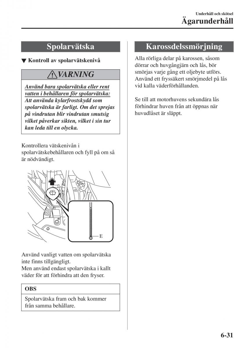 Mazda CX 3 instruktionsbok / page 495