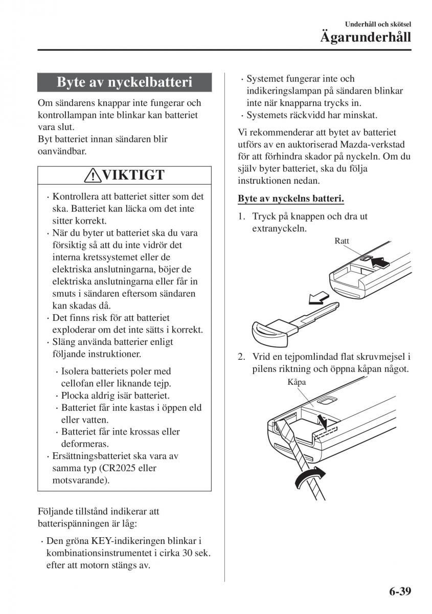 Mazda CX 3 instruktionsbok / page 503