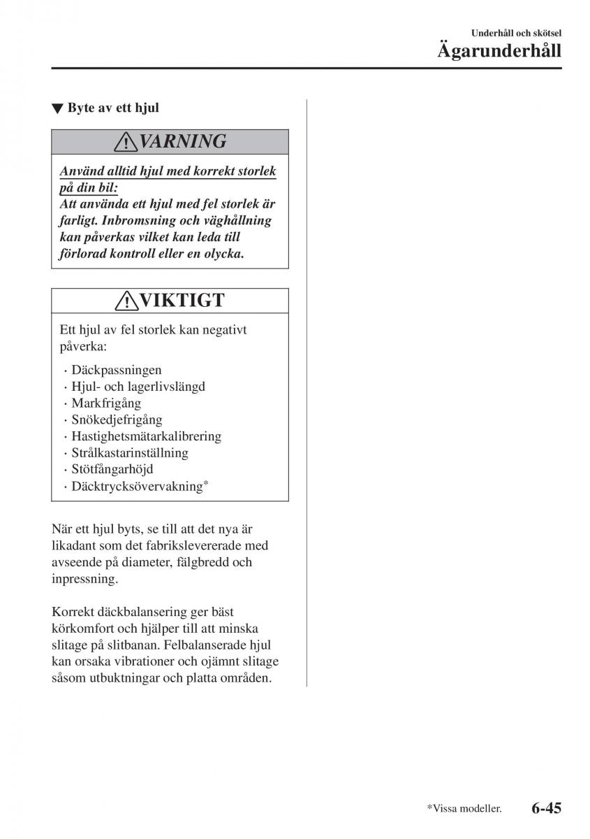 Mazda CX 3 instruktionsbok / page 509