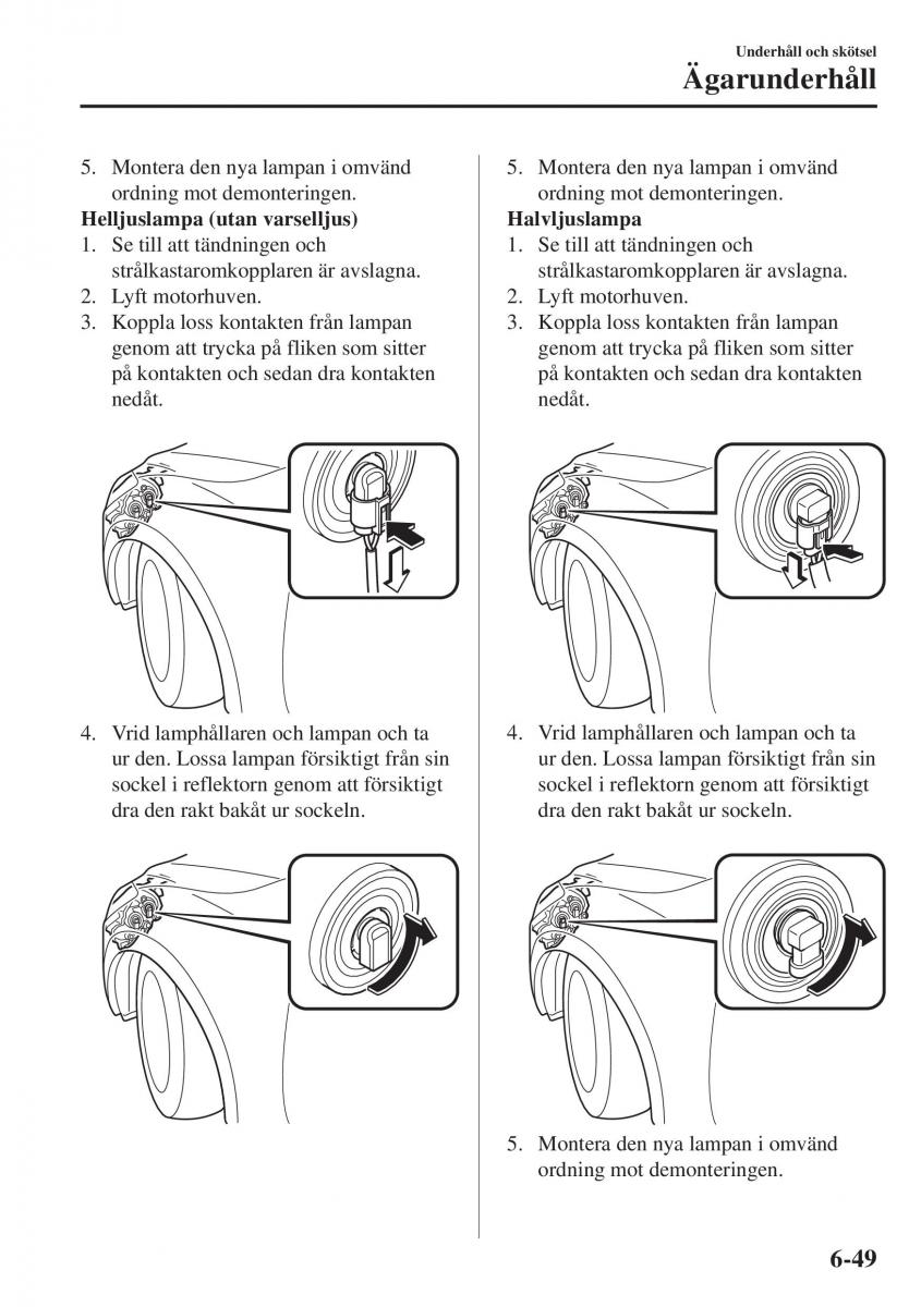 Mazda CX 3 instruktionsbok / page 513