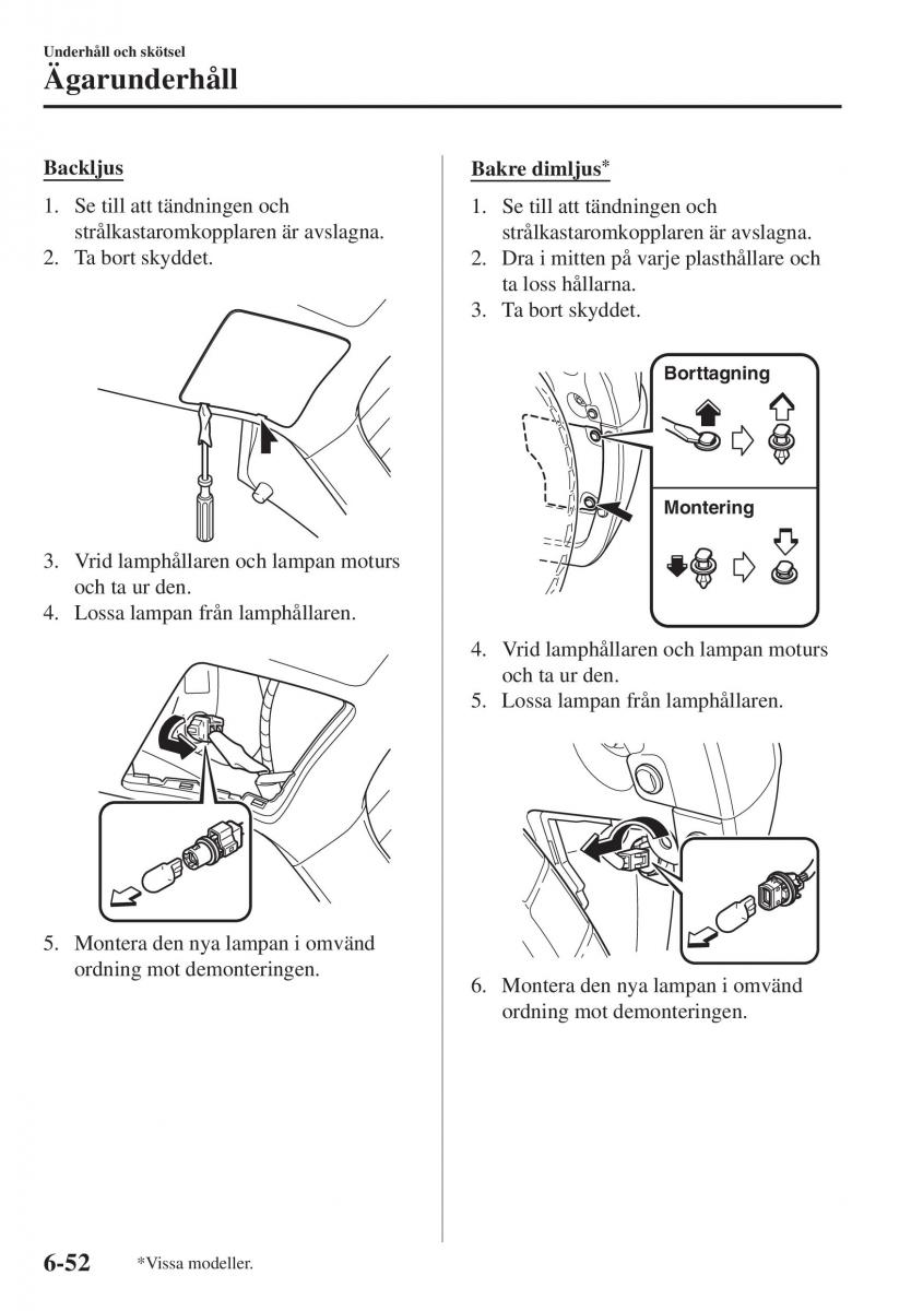 Mazda CX 3 instruktionsbok / page 516