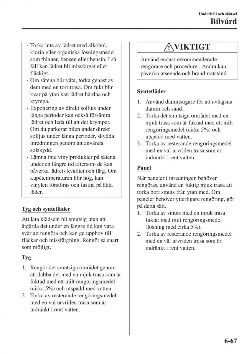 Mazda CX 3 instruktionsbok / page 531