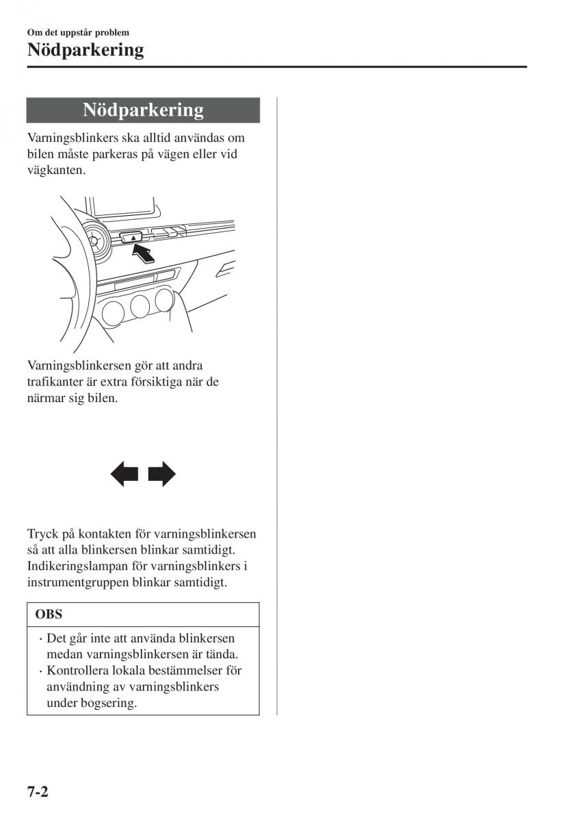 Mazda CX 3 instruktionsbok / page 534