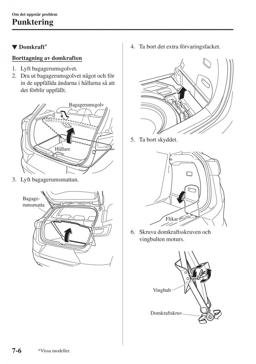 Mazda CX 3 instruktionsbok / page 538