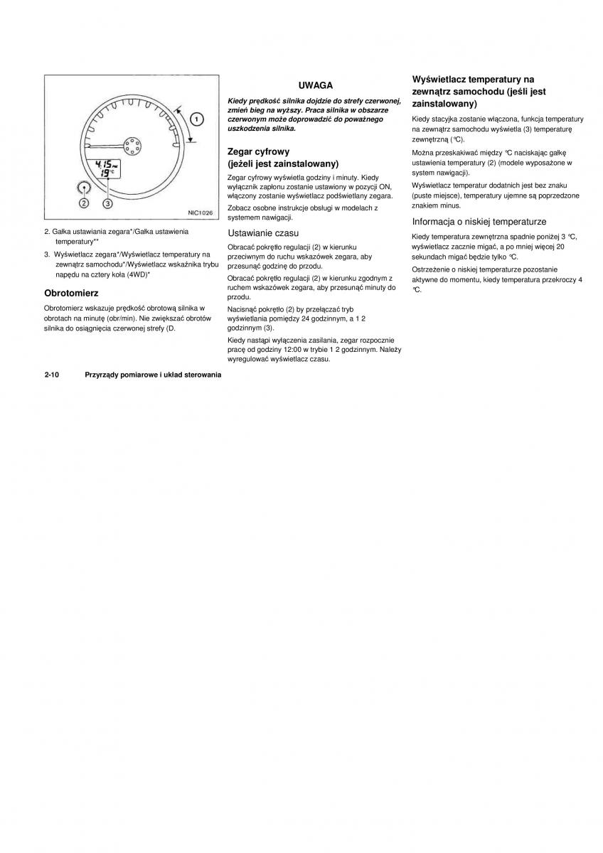 Nissan Navara III 3 instrukcja obslugi / page 60