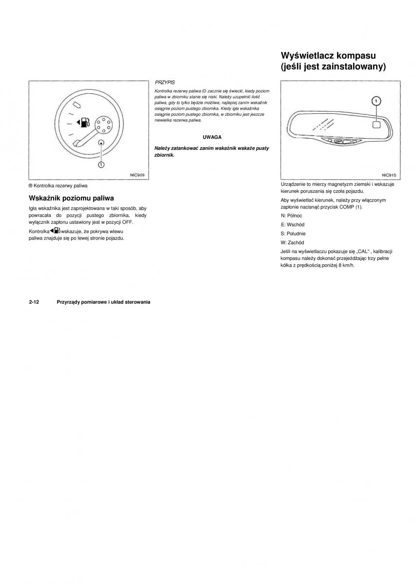 Nissan Navara III 3 instrukcja obslugi / page 62