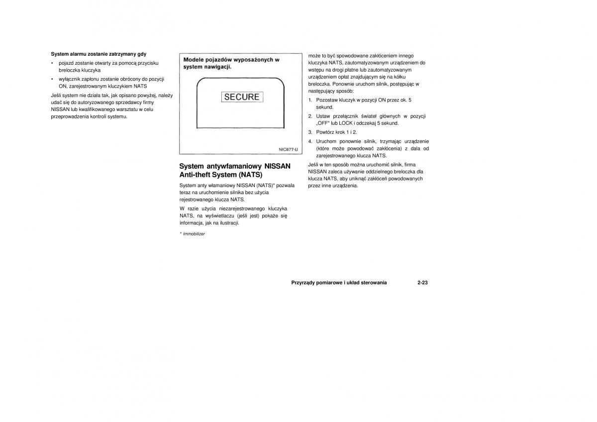 Nissan Navara III 3 instrukcja obslugi / page 73