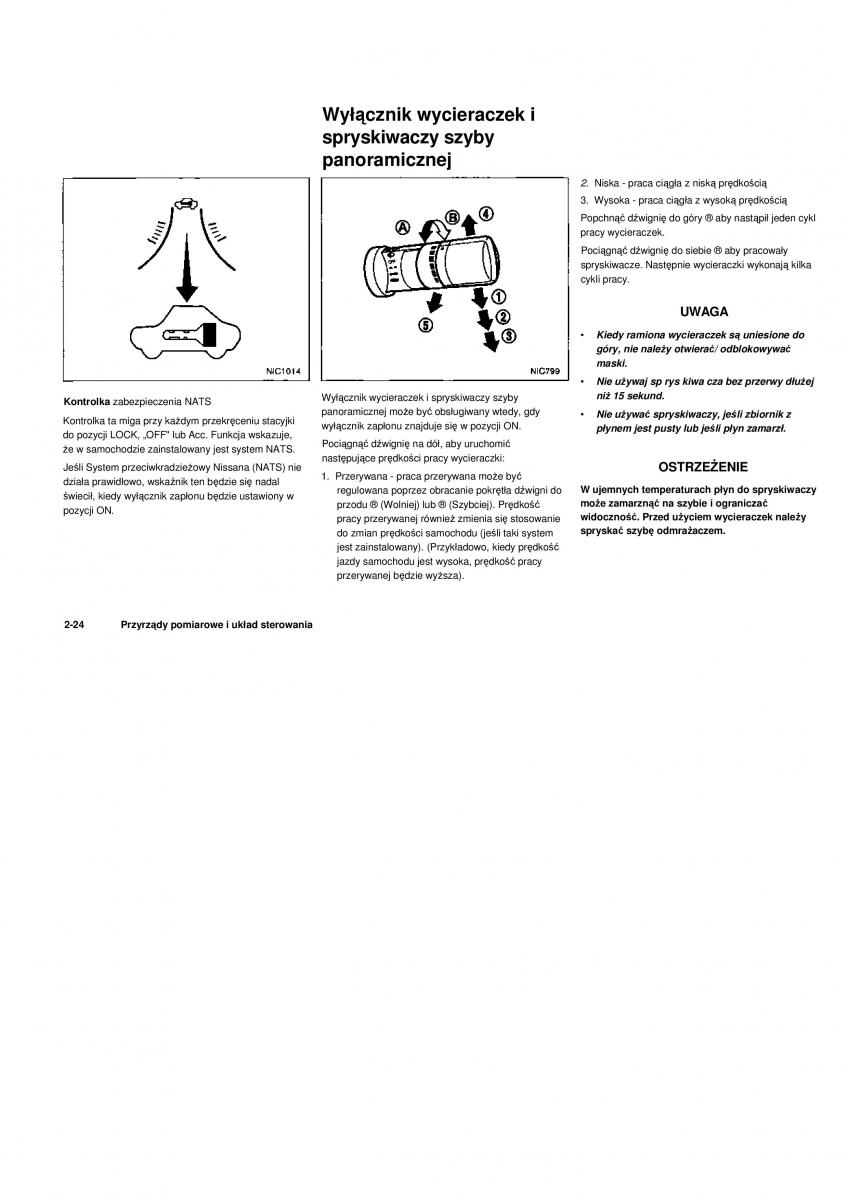 Nissan Navara III 3 instrukcja obslugi / page 74