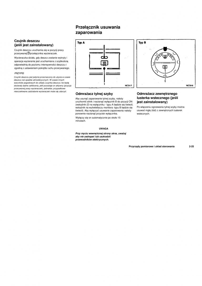 Nissan Navara III 3 instrukcja obslugi / page 75