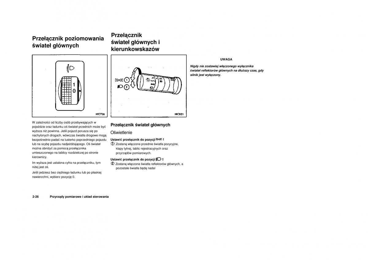 Nissan Navara III 3 instrukcja obslugi / page 76