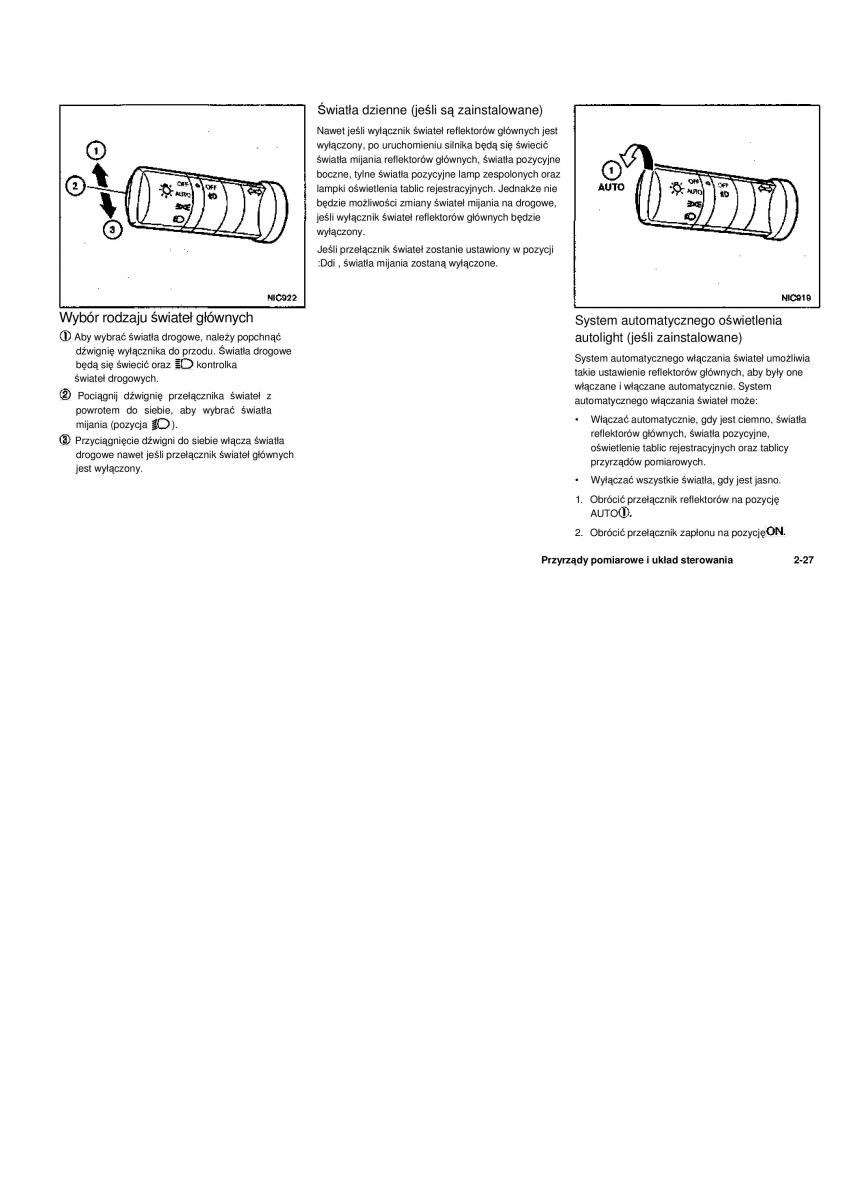 Nissan Navara III 3 instrukcja obslugi / page 77