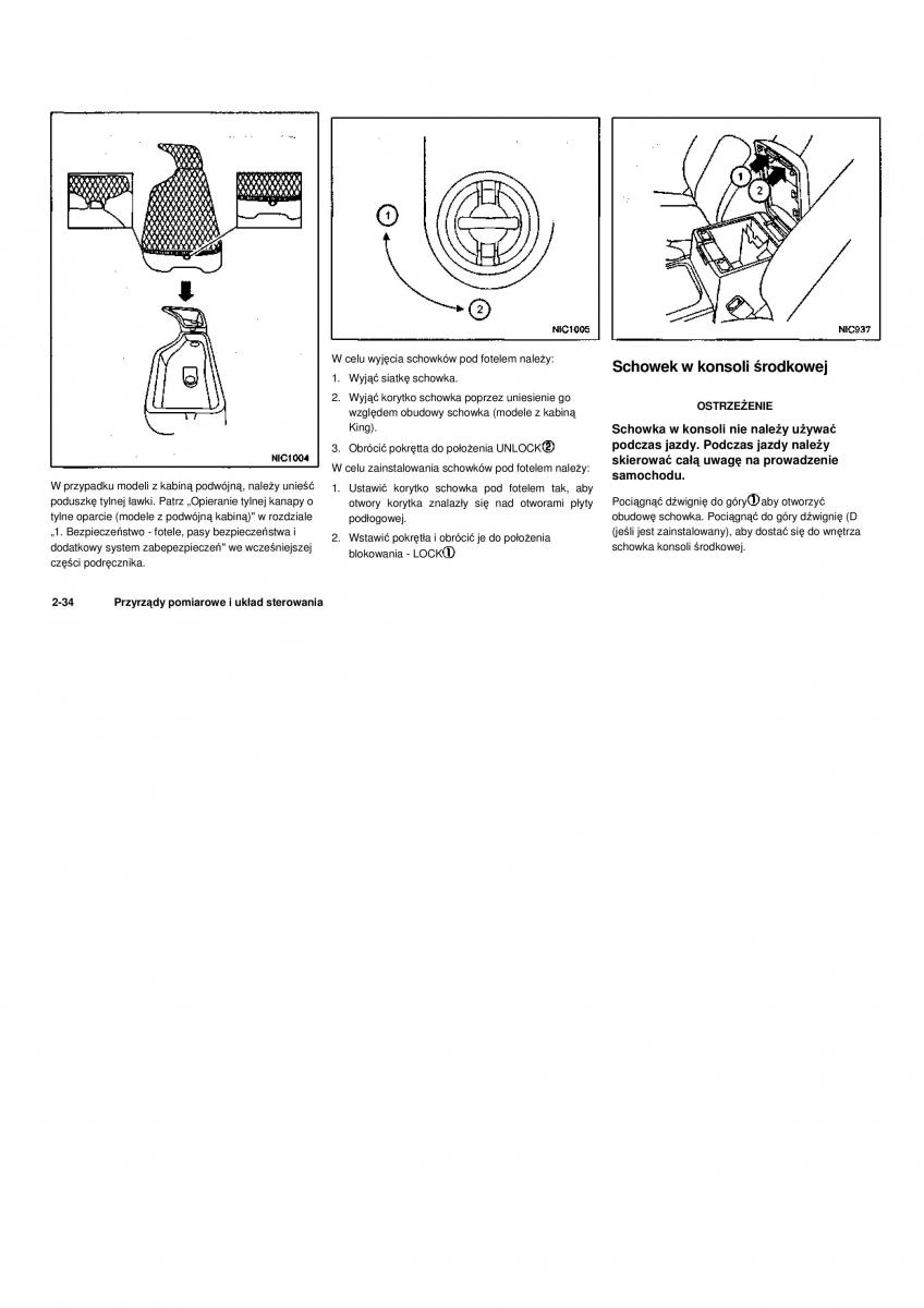 Nissan Navara III 3 instrukcja obslugi / page 84